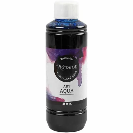 Flytande akvarellfärg, blå, 250 ml/ 1 fl.